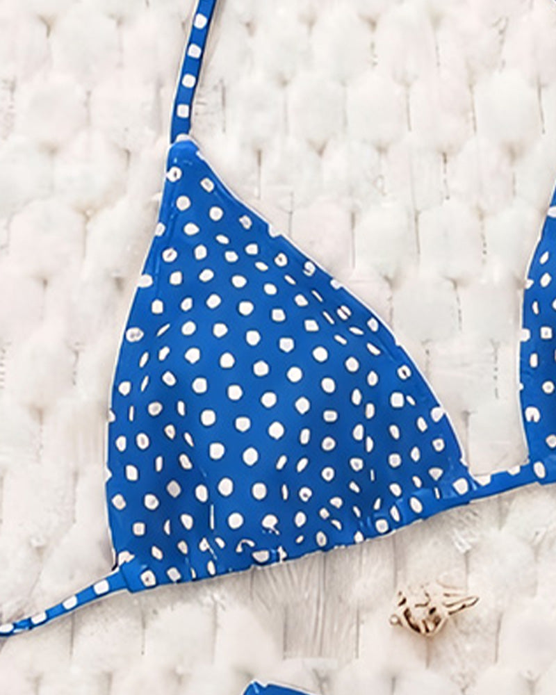 Bikini de tirantes a lunares