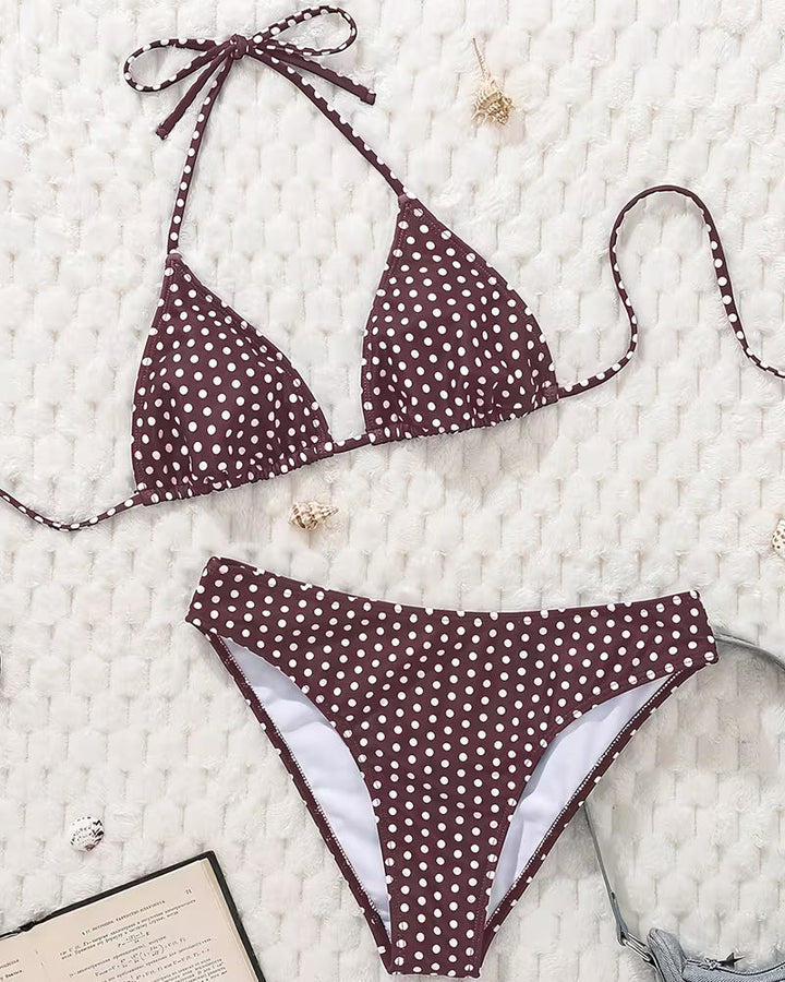 Bikini de tirantes a lunares
