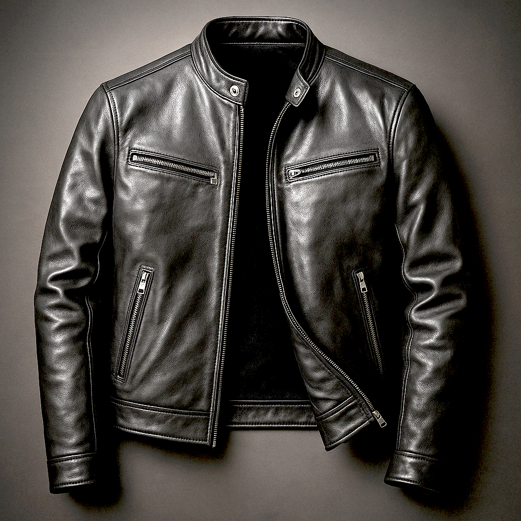 Chaqueta de cuero vintage Hawthorne