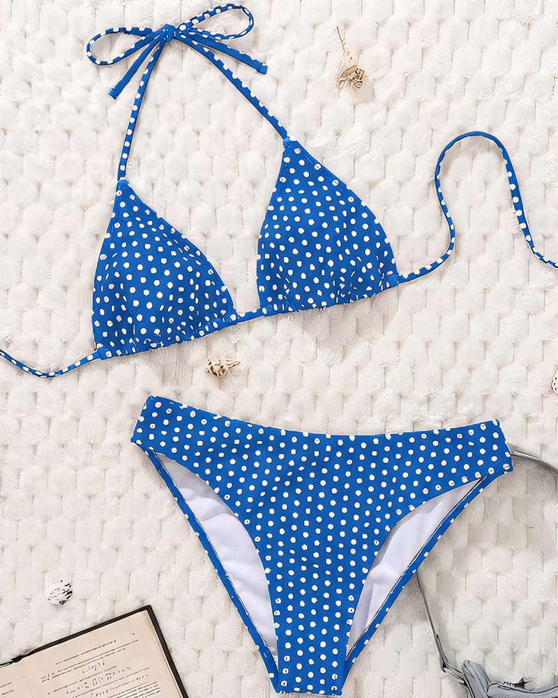 Bikini de tirantes a lunares