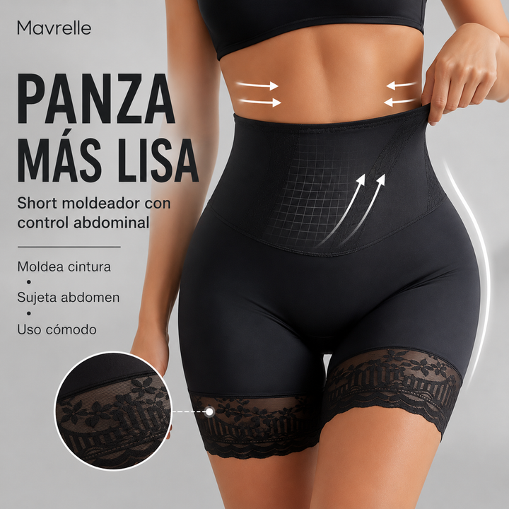 Short moldeador con control abdominal