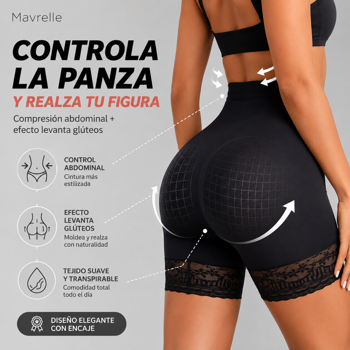 Short moldeador con control abdominal