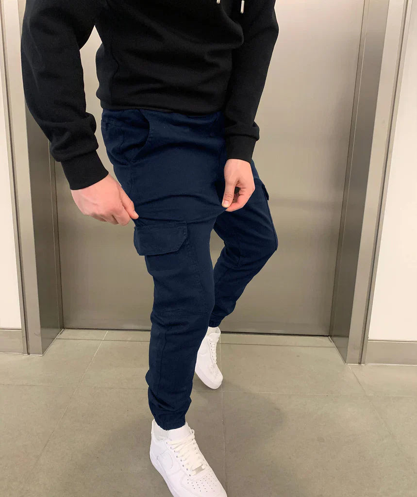 Laluna | Pantalón jogger cargo de ajuste 1+1 gratis