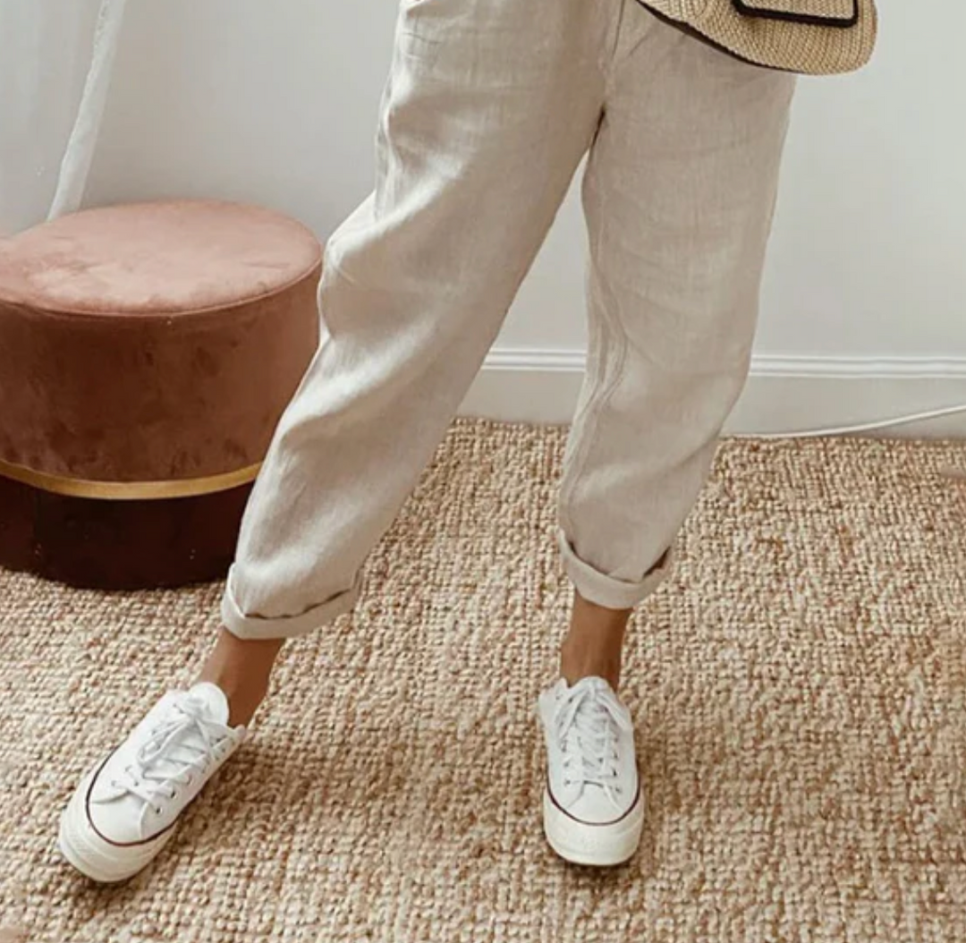 Mavrelle | Shorts de algodón y lino para mujer 1 + 1 Gratis