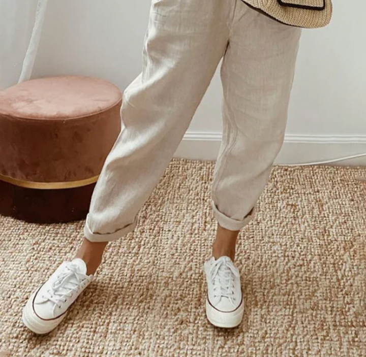 Mavrelle | Shorts de algodón y lino para mujer 1 + 1 Gratis