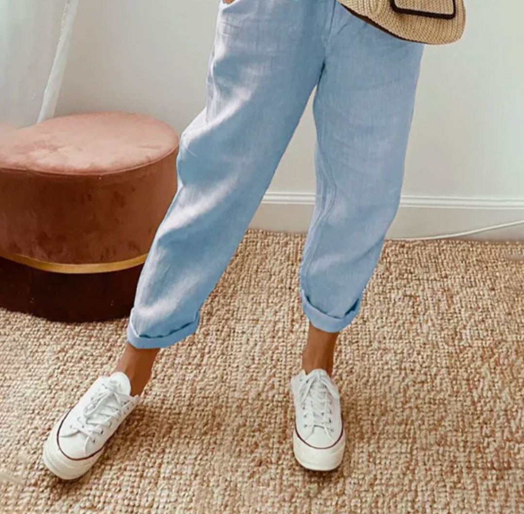 Mavrelle | Shorts de algodón y lino para mujer 1 + 1 Gratis