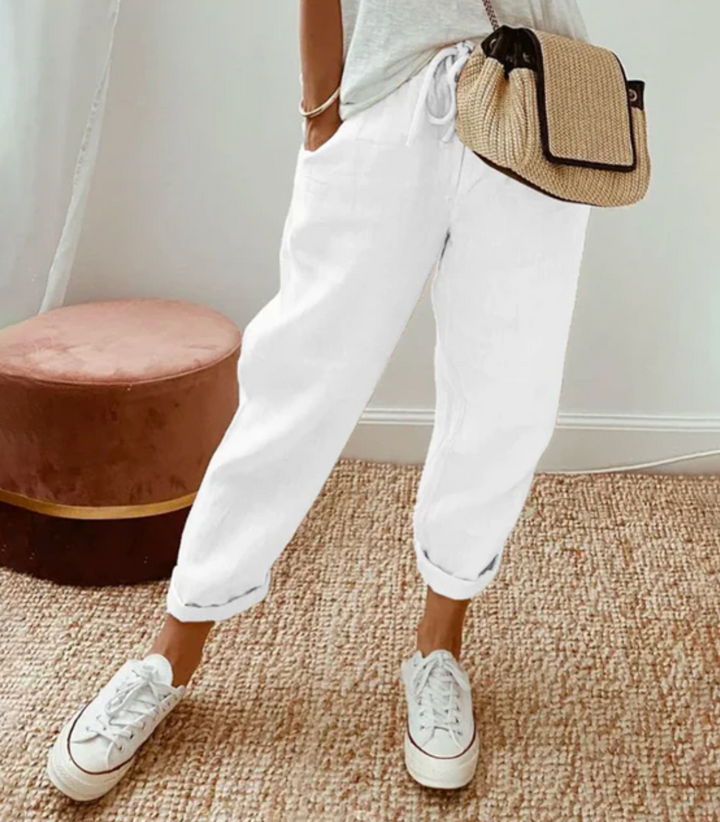 Mavrelle | Shorts de algodón y lino para mujer 1 + 1 Gratis