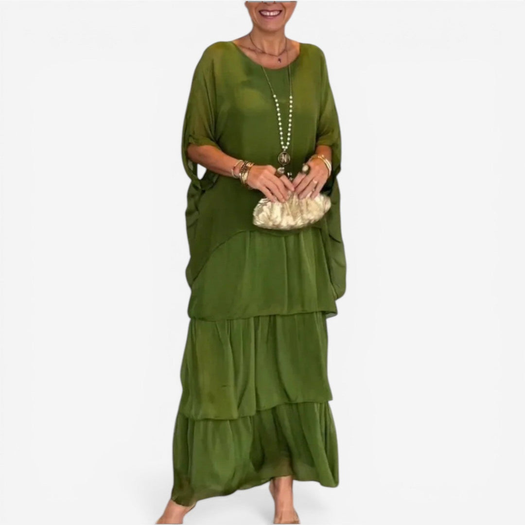 Valerina™ Vestido Largo Fluido