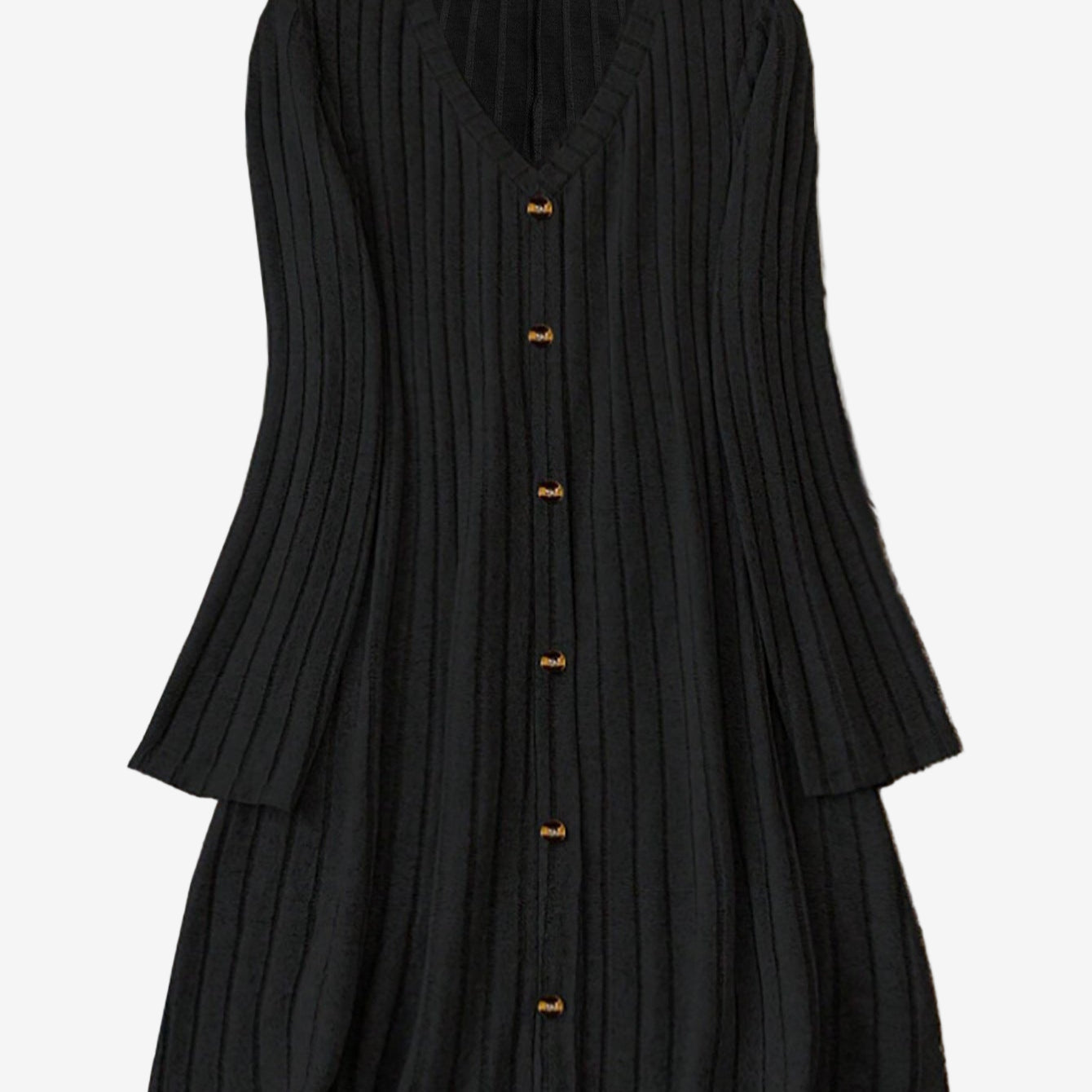 Veronie™ Vestido de punto con silueta en A