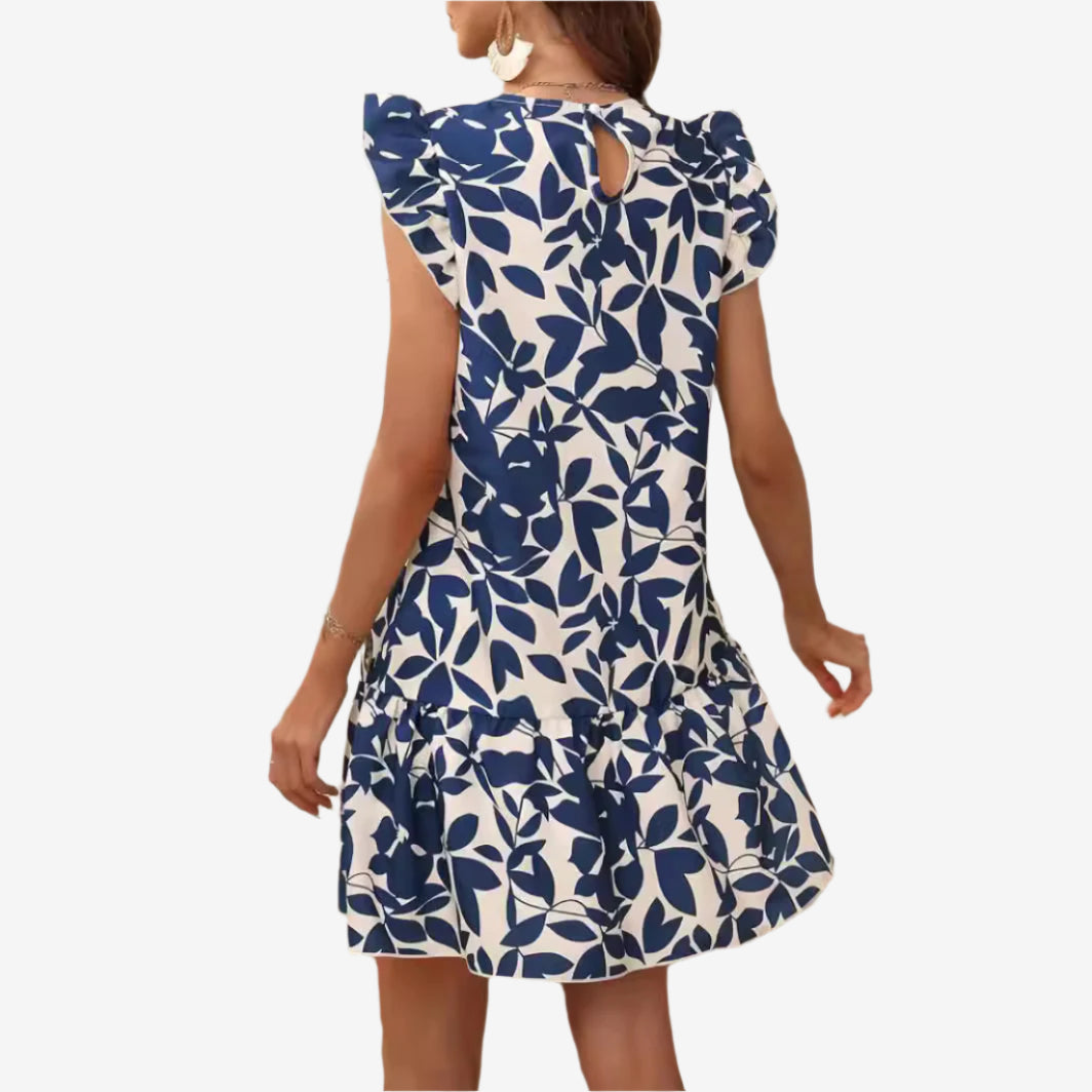 Armelia™ Vestido de hojas frescas