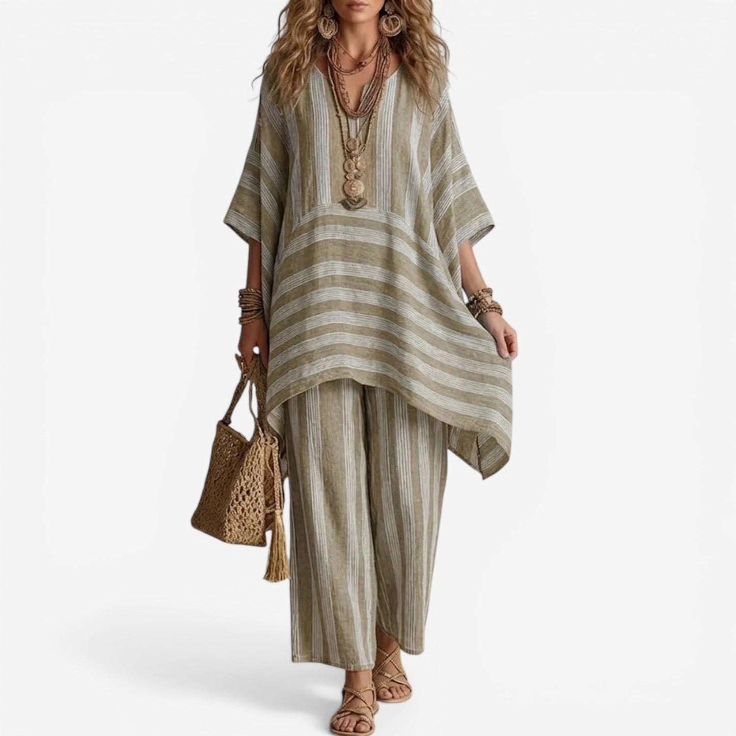 Lizzy™ Conjunto casual fluido de verano
