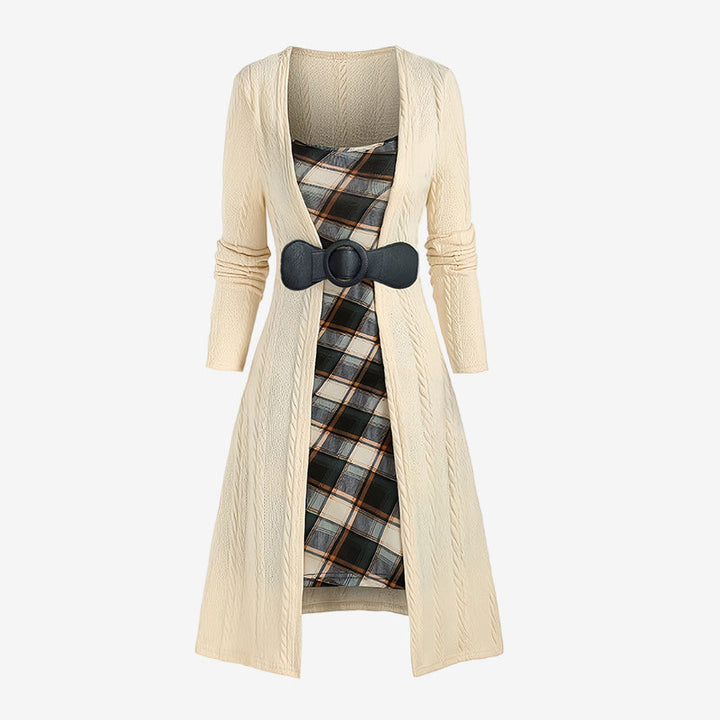 Ela™ Vestido de punto con detalles