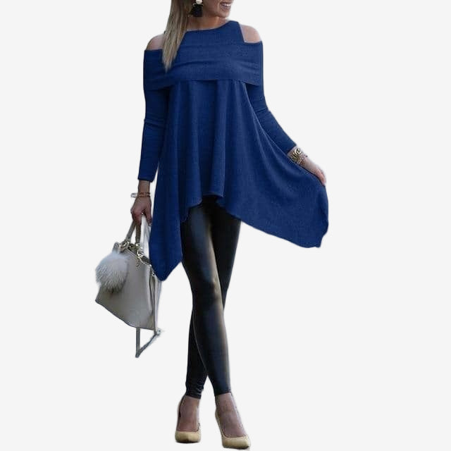 Malanie™ Vestido con hombros descubiertos