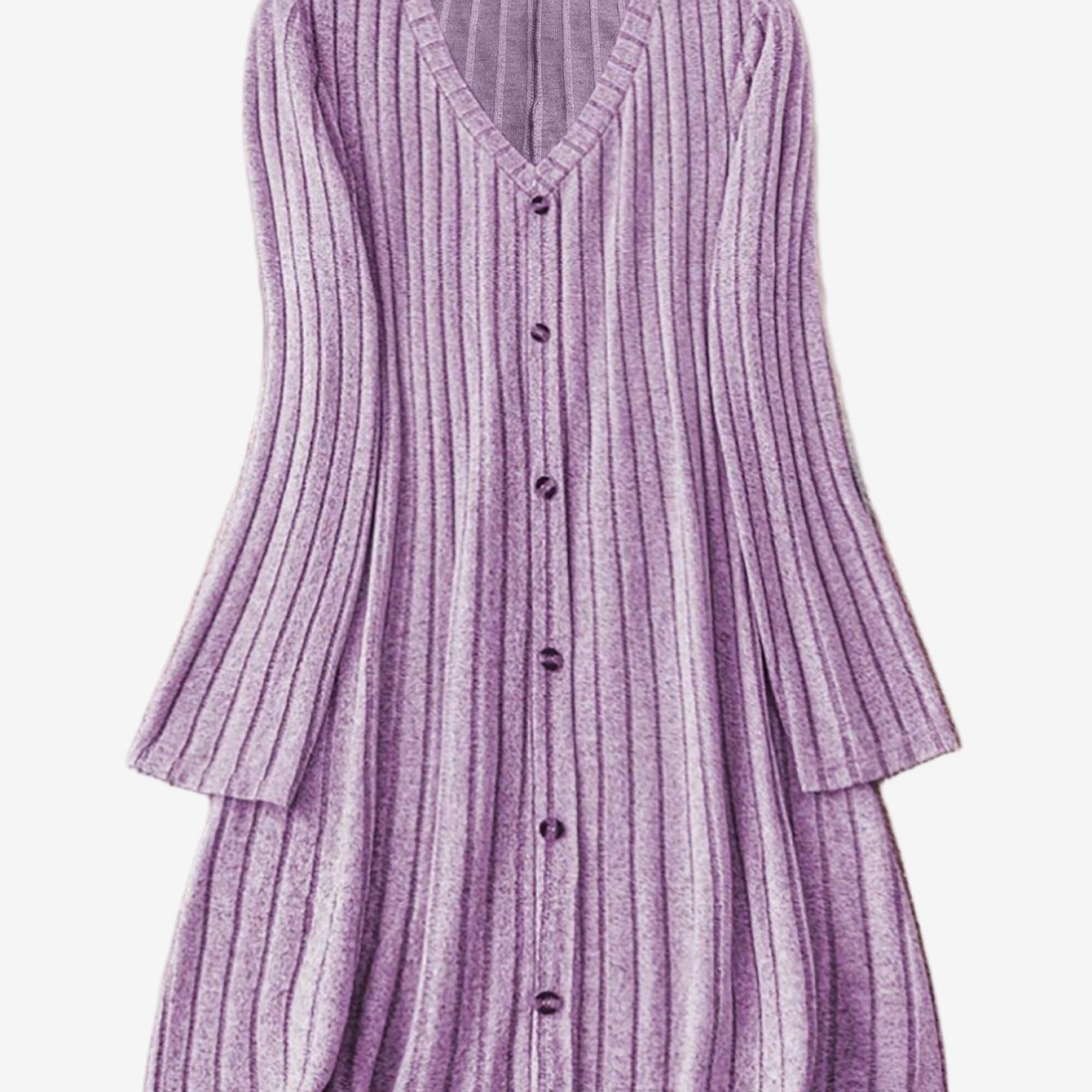 Veronie™ Vestido de punto con silueta en A