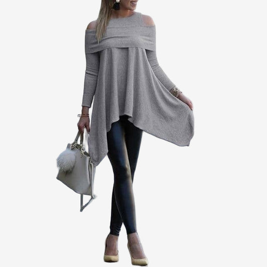 Malanie™ Vestido con hombros descubiertos
