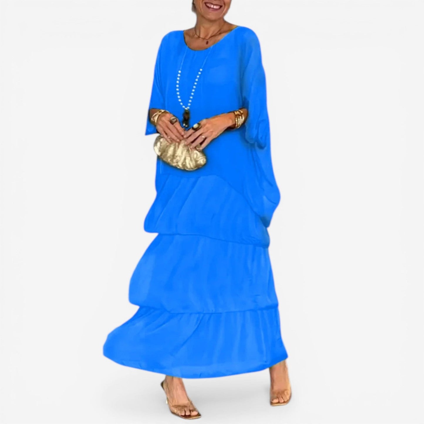 Valerina™ Vestido Largo Fluido
