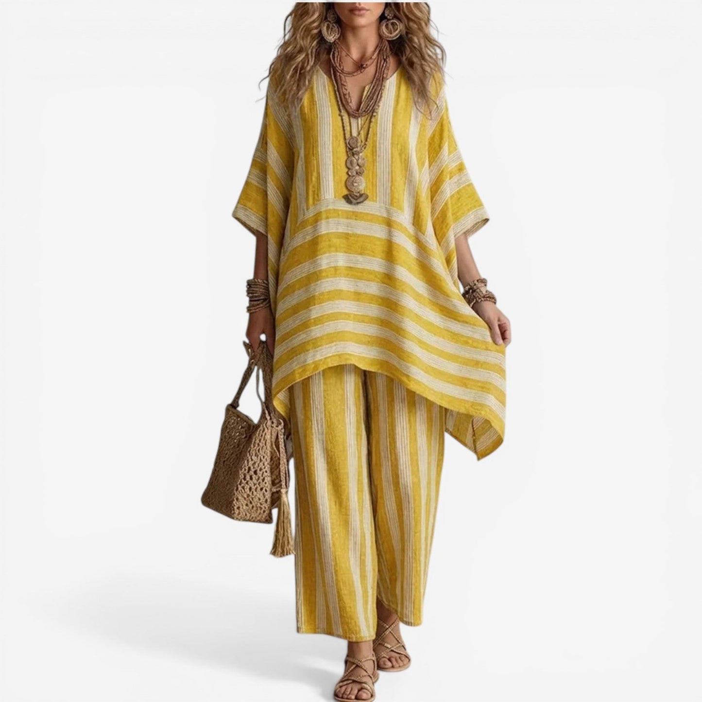 Lizzy™ Conjunto casual fluido de verano