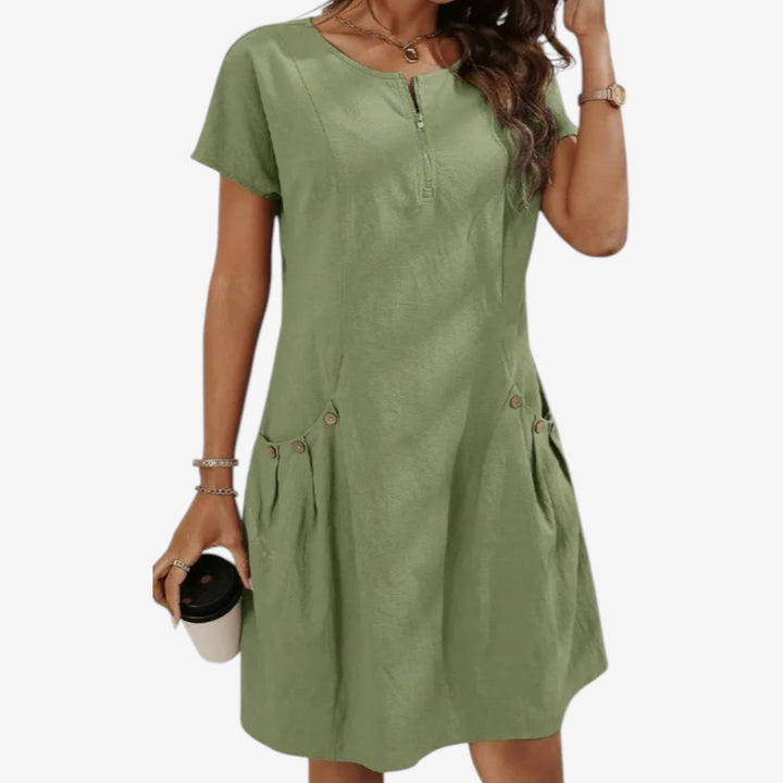 Annalisa™ Vestido corto casual