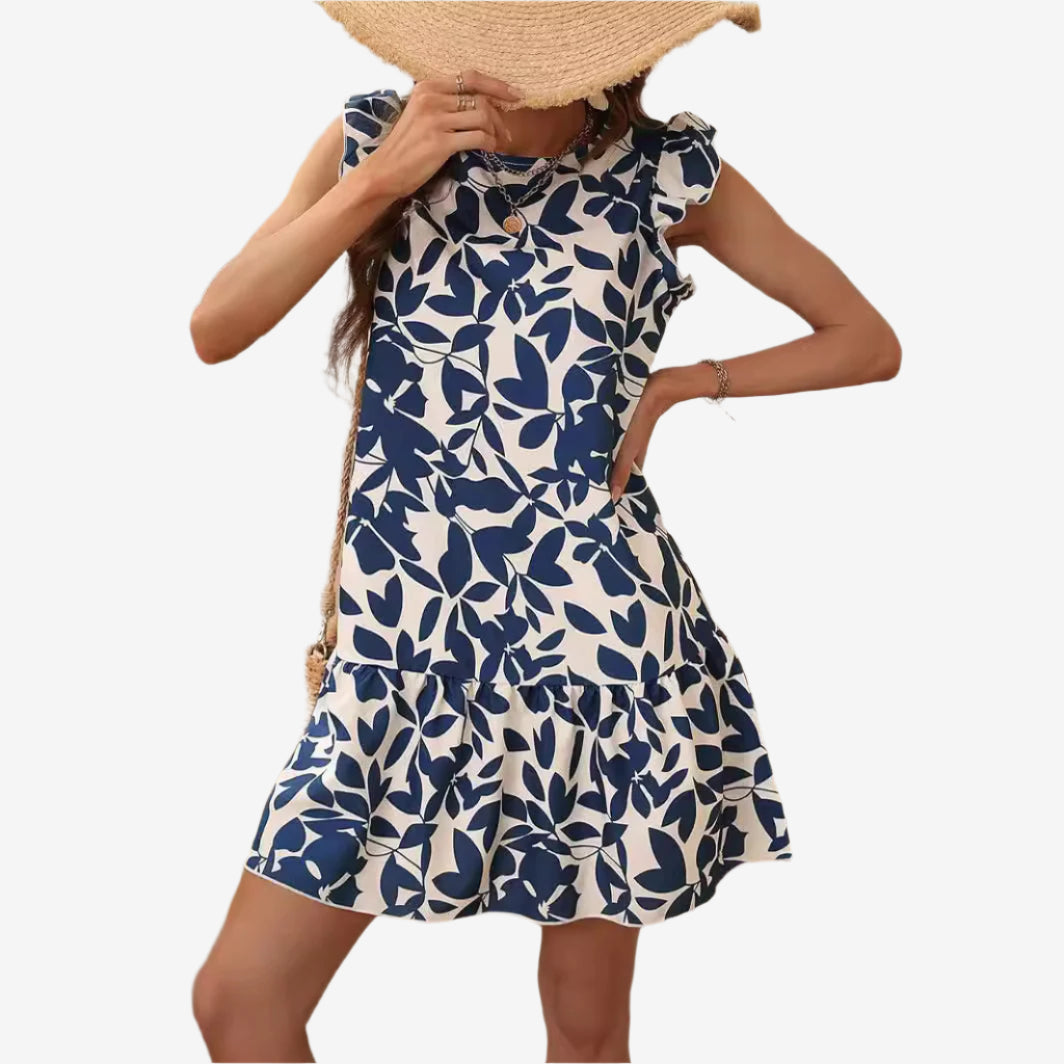 Armelia™ Vestido de hojas frescas