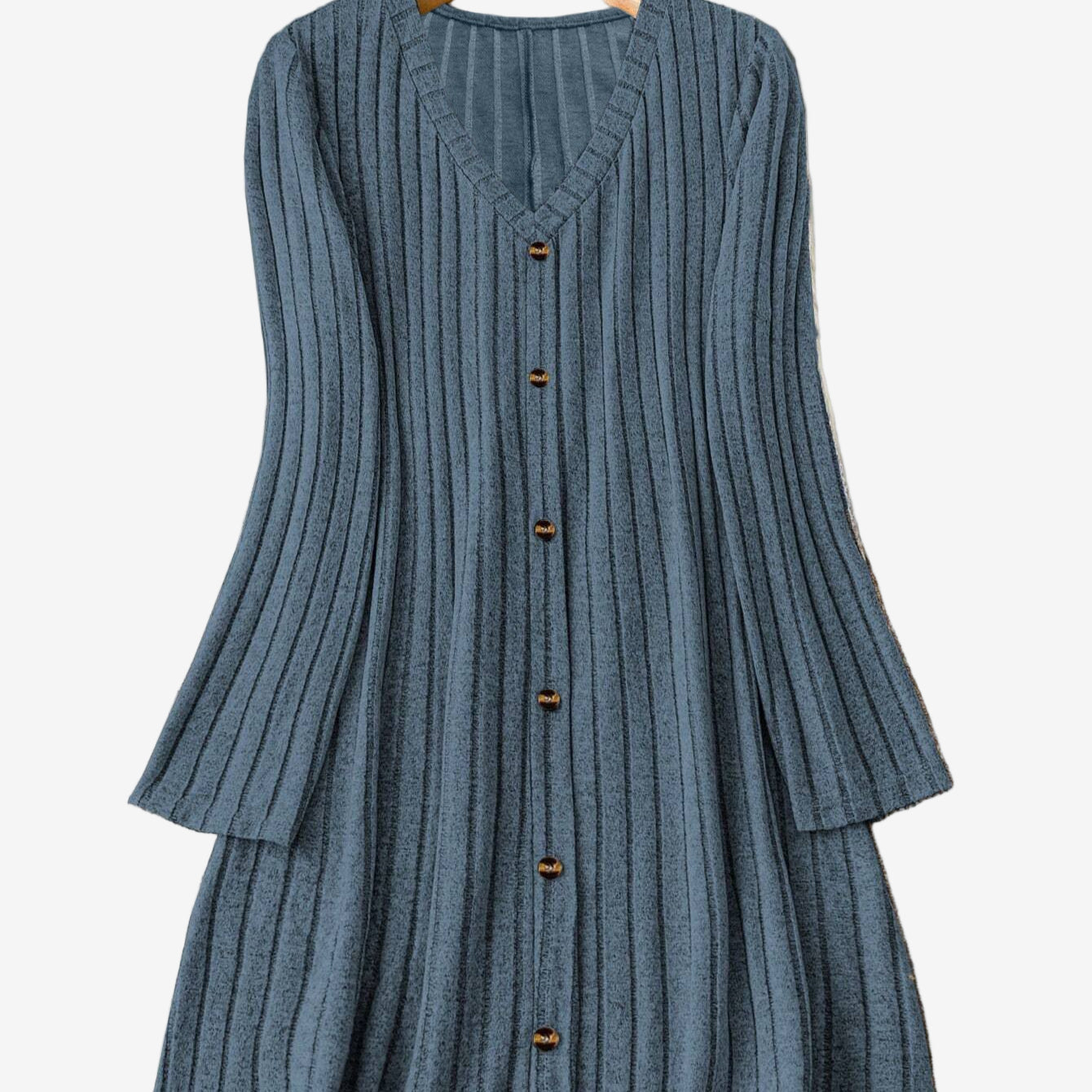 Veronie™ Vestido de punto con silueta en A