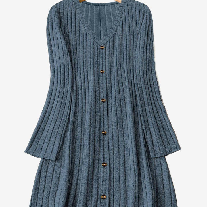 Veronie™ Vestido de punto con silueta en A