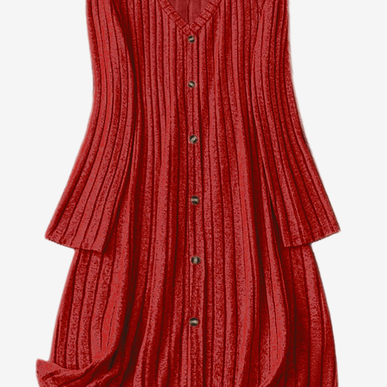 Veronie™ Vestido de punto con silueta en A