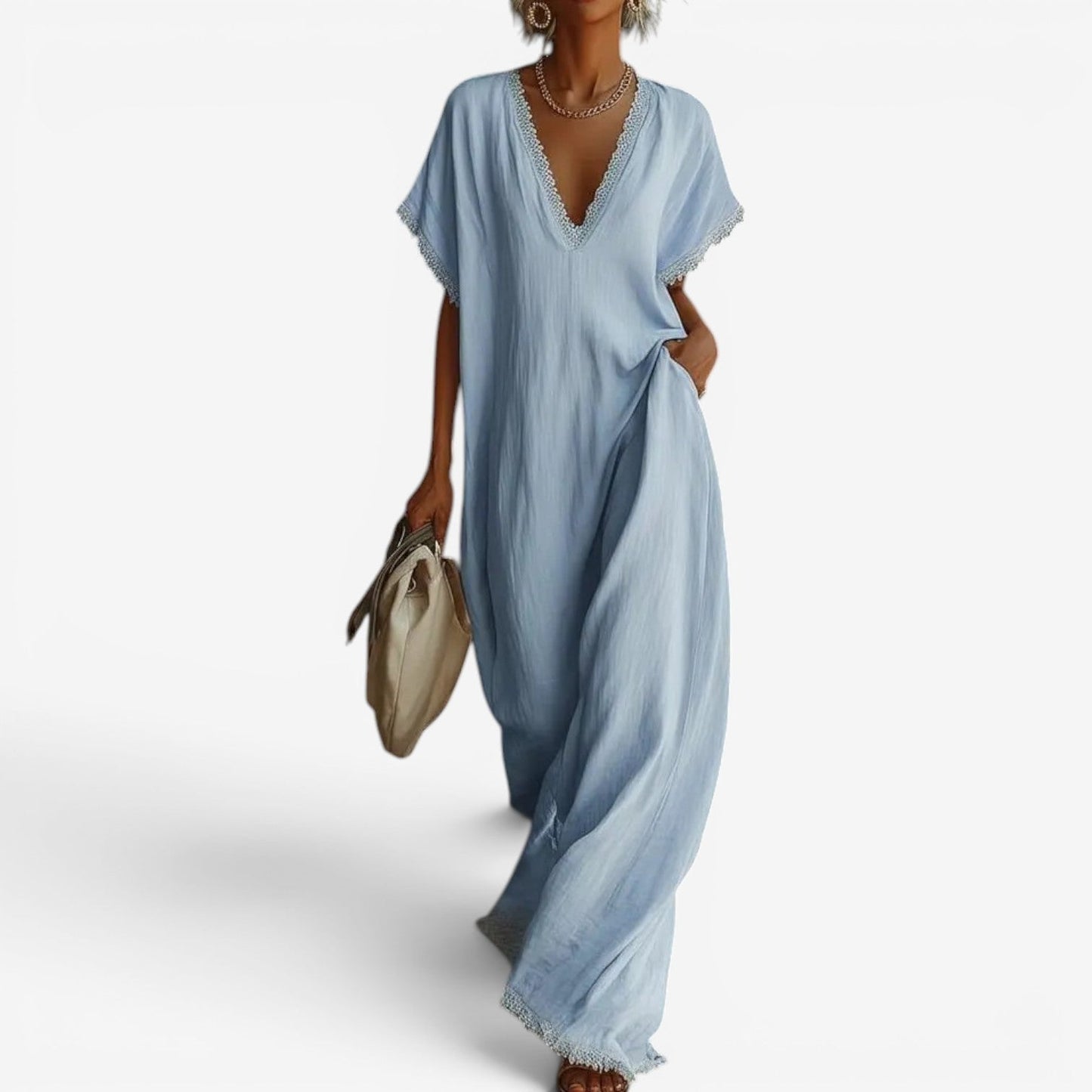 Athalia™ Vestido largo bohemio