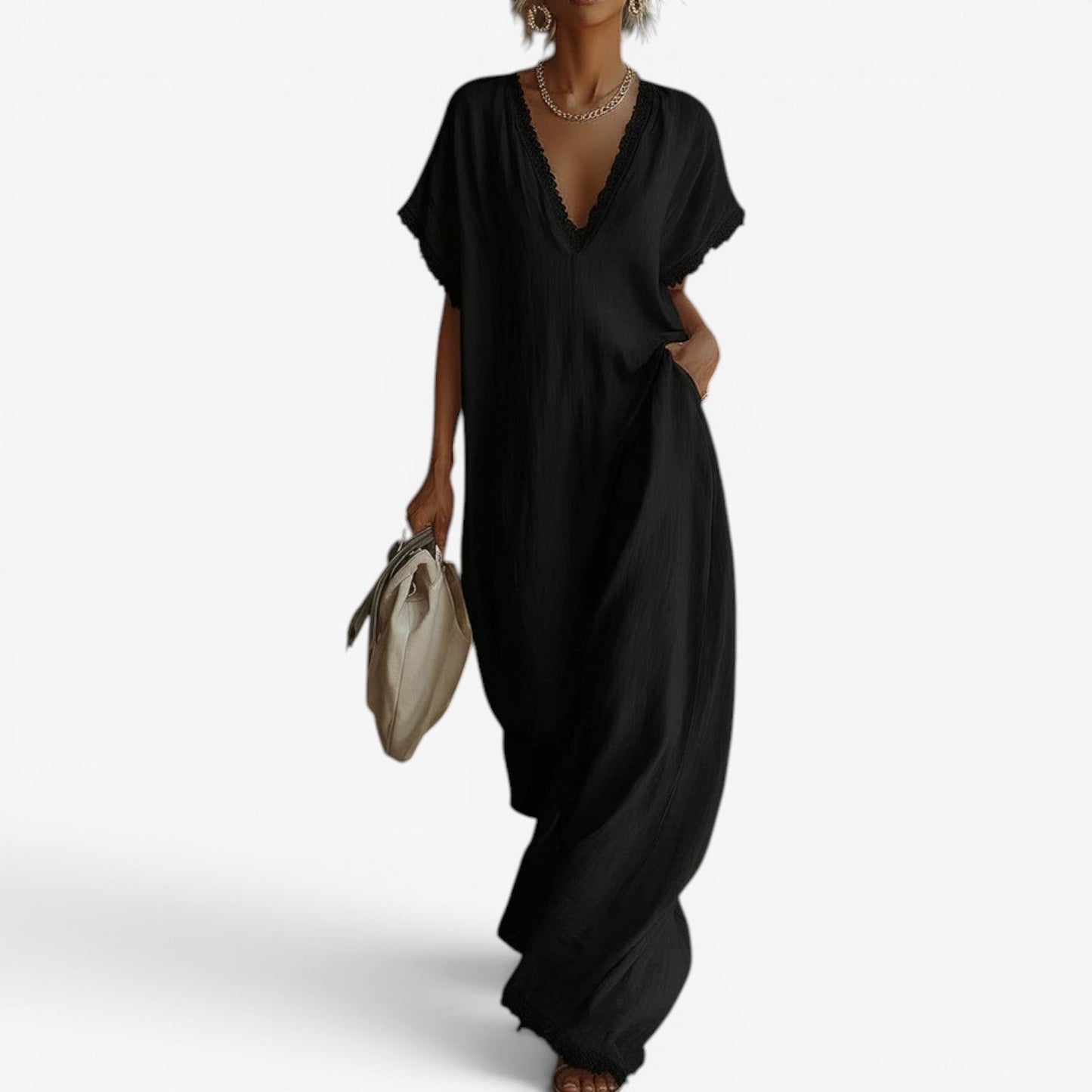 Athalia™ Vestido largo bohemio