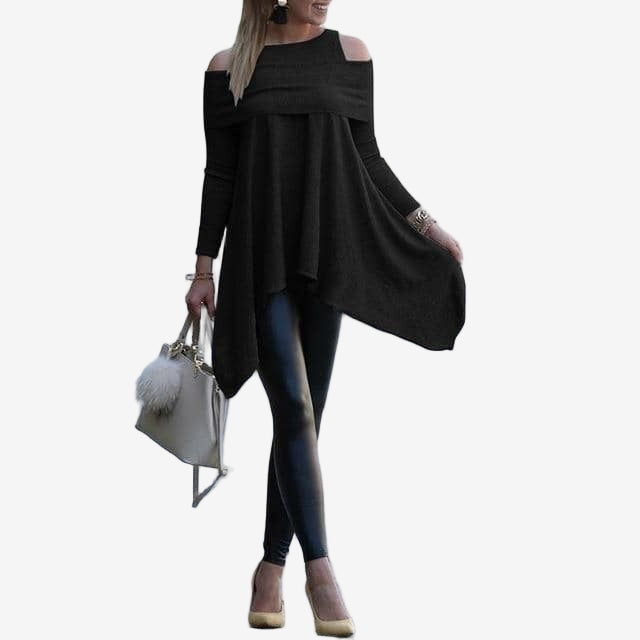 Malanie™ Vestido con hombros descubiertos