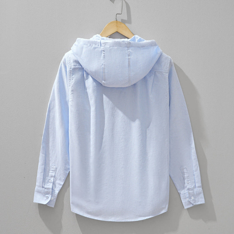 CASA sudadera con capucha de lino