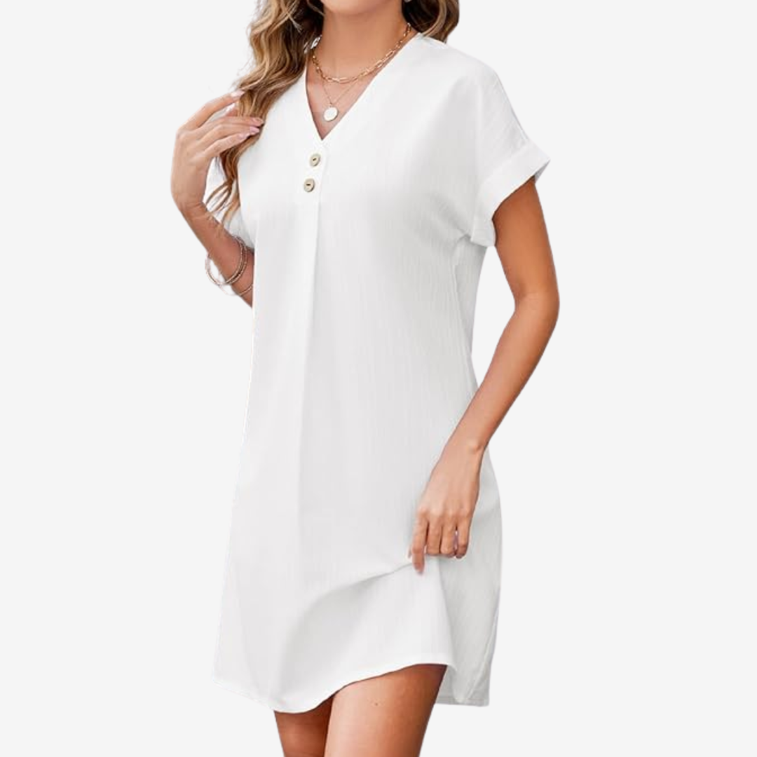 Romélie™ Jersey de punto canalé mini