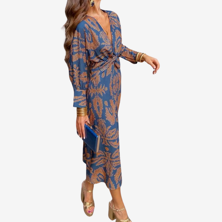 Doriane™ Midi con escote envolvente