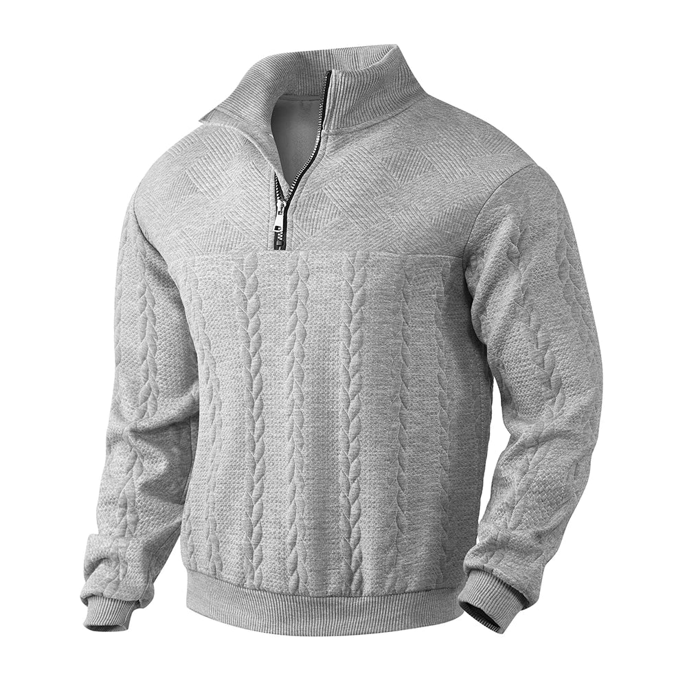 CAMDEN | SUDADERA PREMIUM CON CREMALLERA DE 1/4