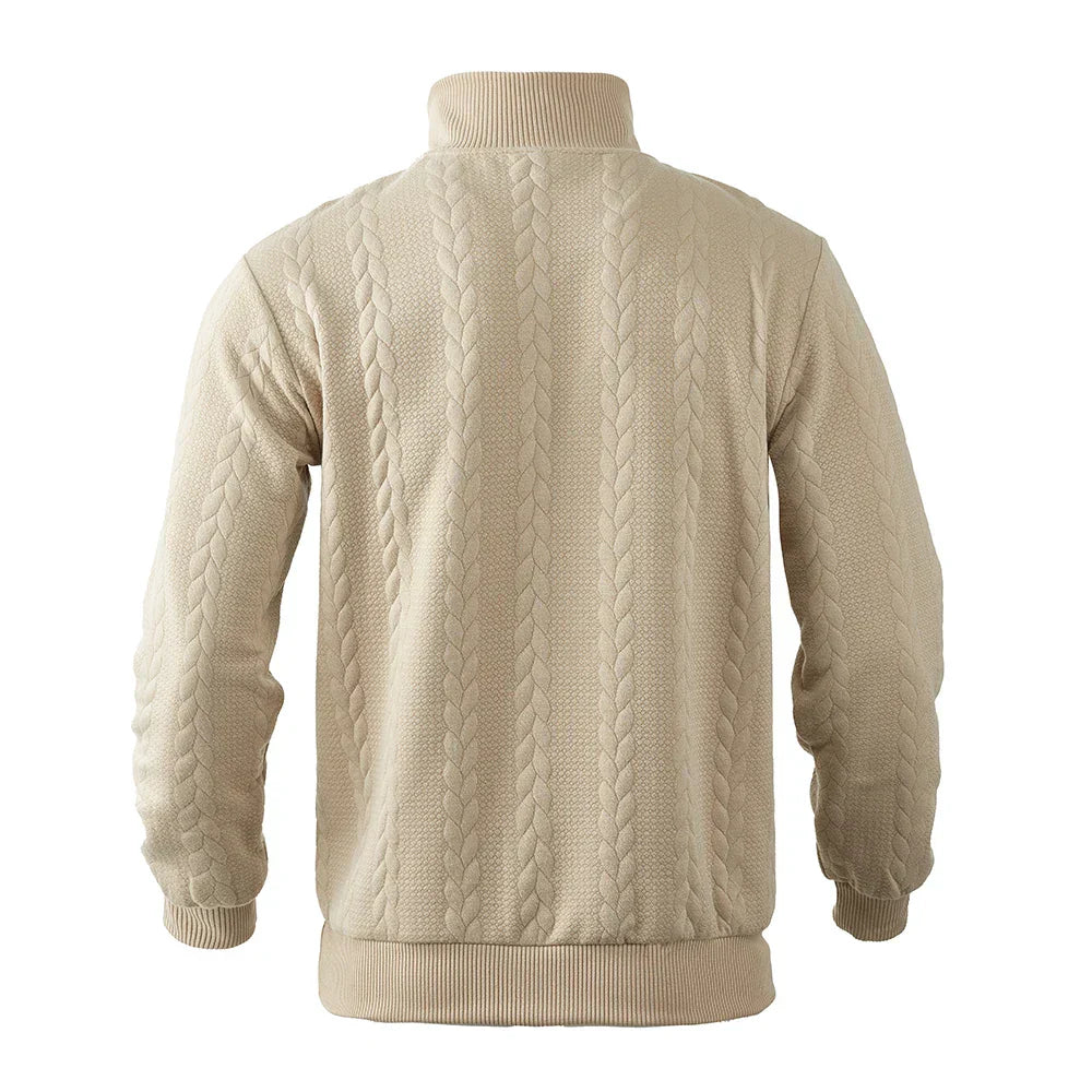 CAMDEN | SUDADERA PREMIUM CON CREMALLERA DE 1/4