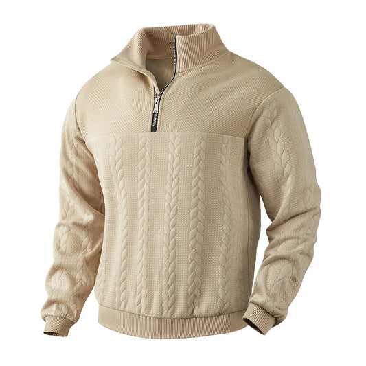 CAMDEN | SUDADERA PREMIUM CON CREMALLERA DE 1/4