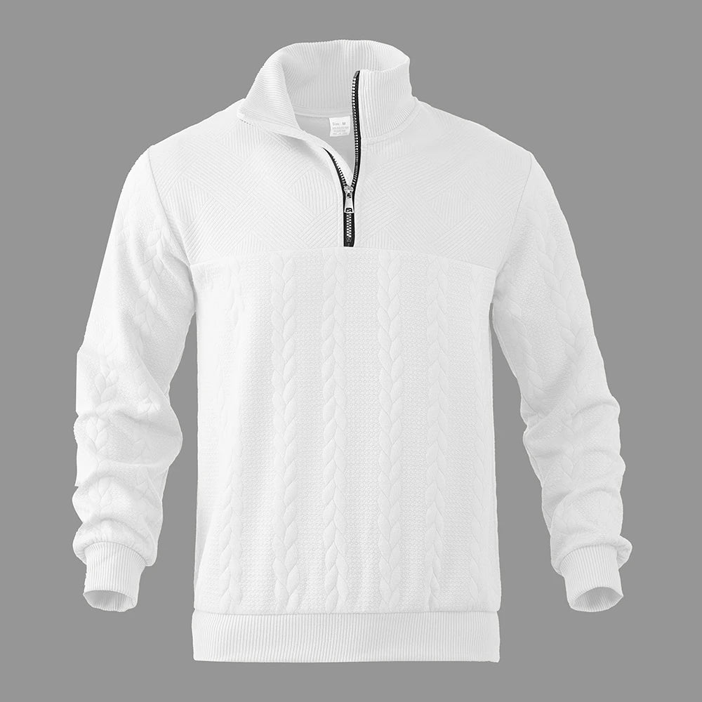 CAMDEN | SUDADERA PREMIUM CON CREMALLERA DE 1/4