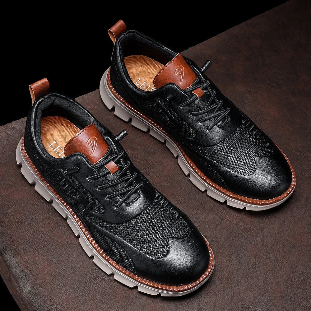 Caldwell Zapatillas de cuero