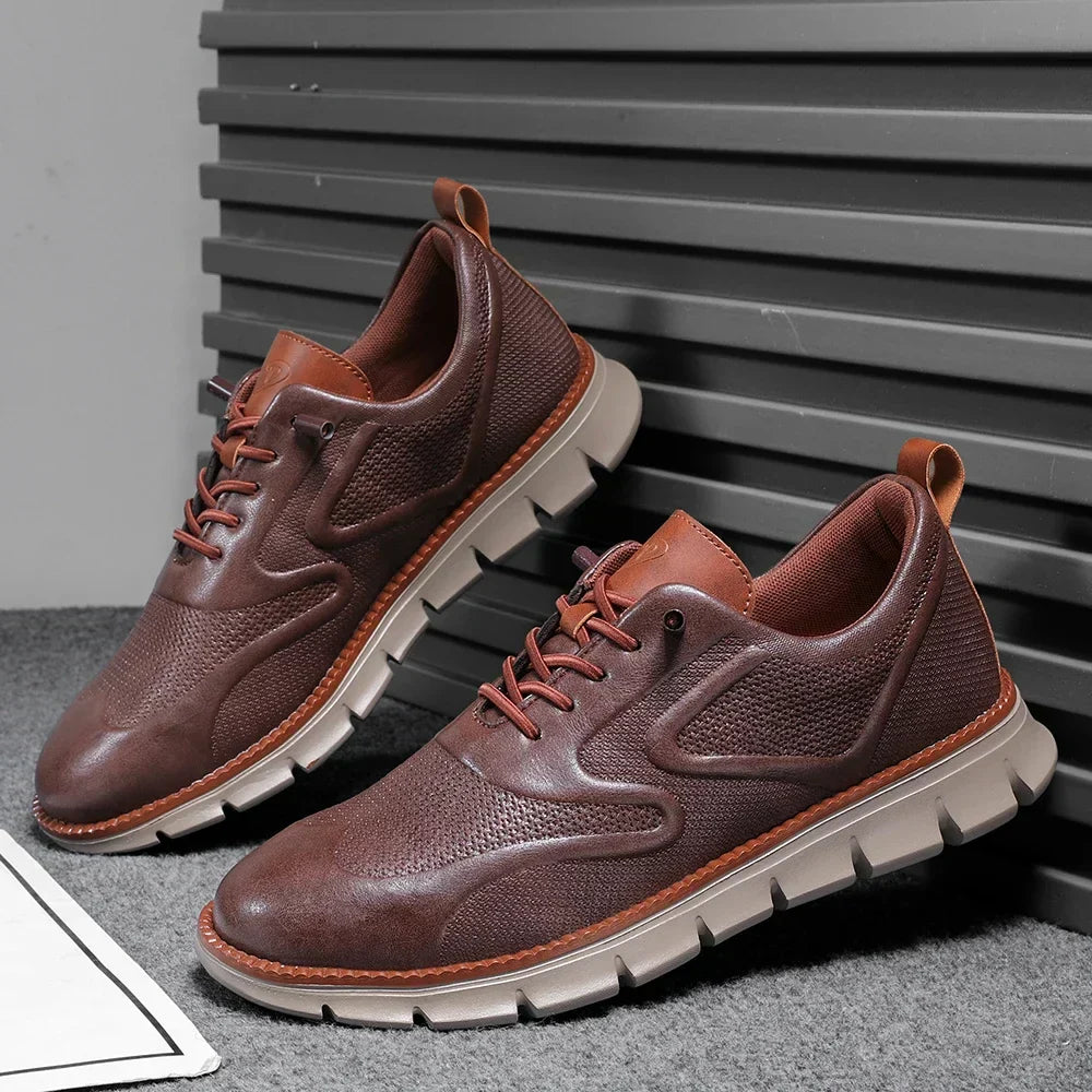 Caldwell Zapatillas de cuero