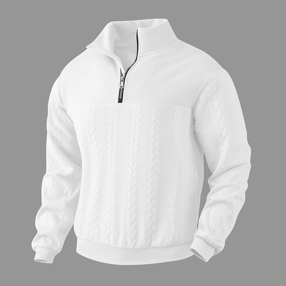 CAMDEN | SUDADERA PREMIUM CON CREMALLERA DE 1/4