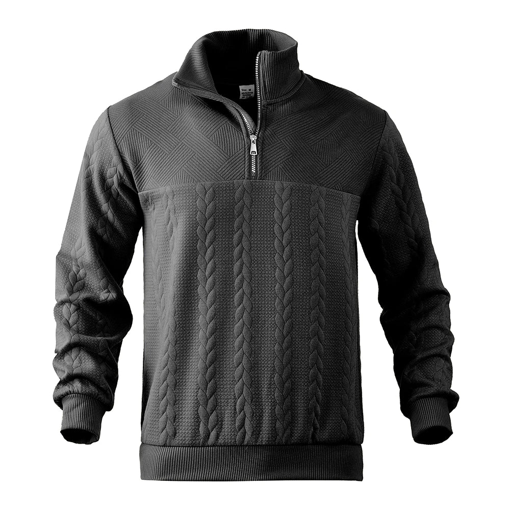 CAMDEN | SUDADERA PREMIUM CON CREMALLERA DE 1/4