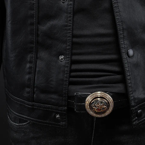 Chaqueta de cuero Camden