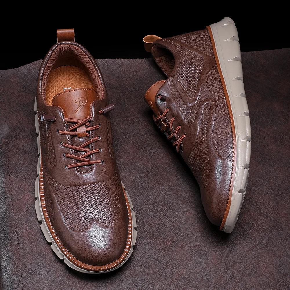 Caldwell Zapatillas de cuero
