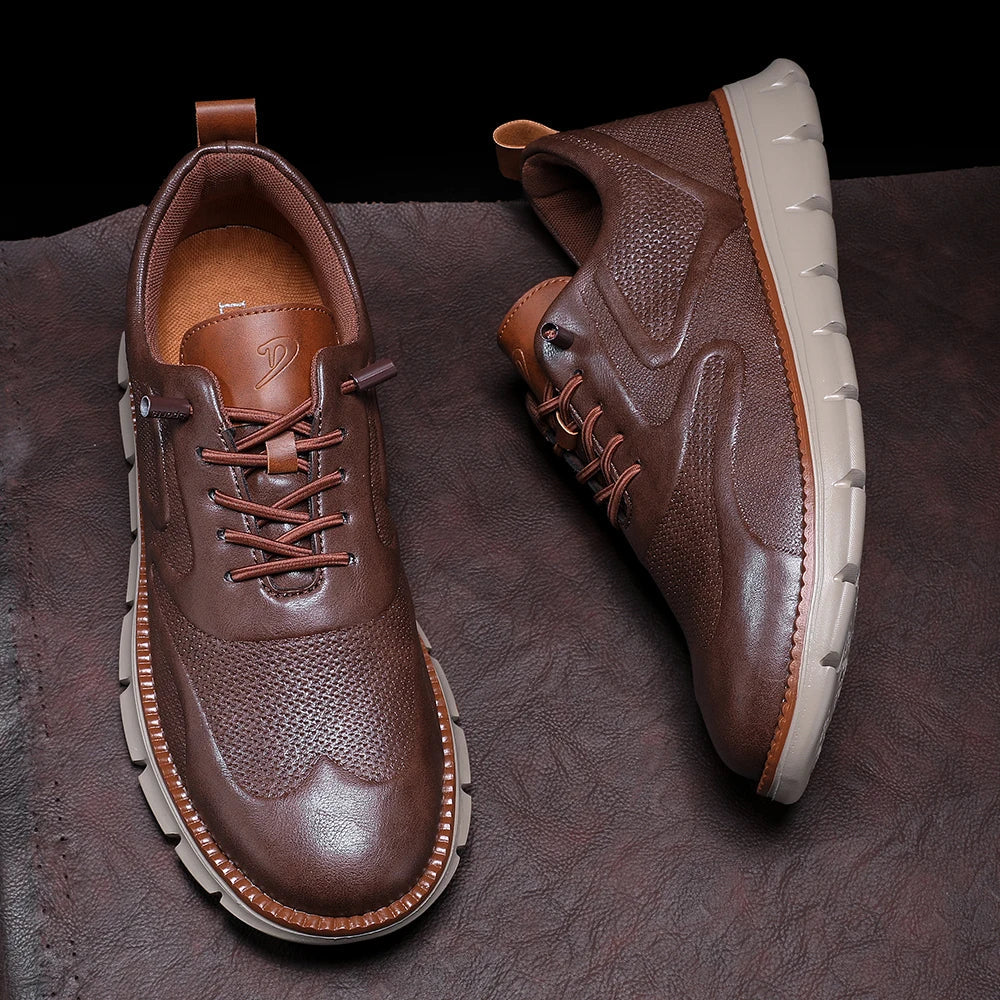 Caldwell Zapatillas de cuero