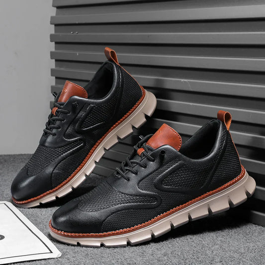 Caldwell Zapatillas de cuero