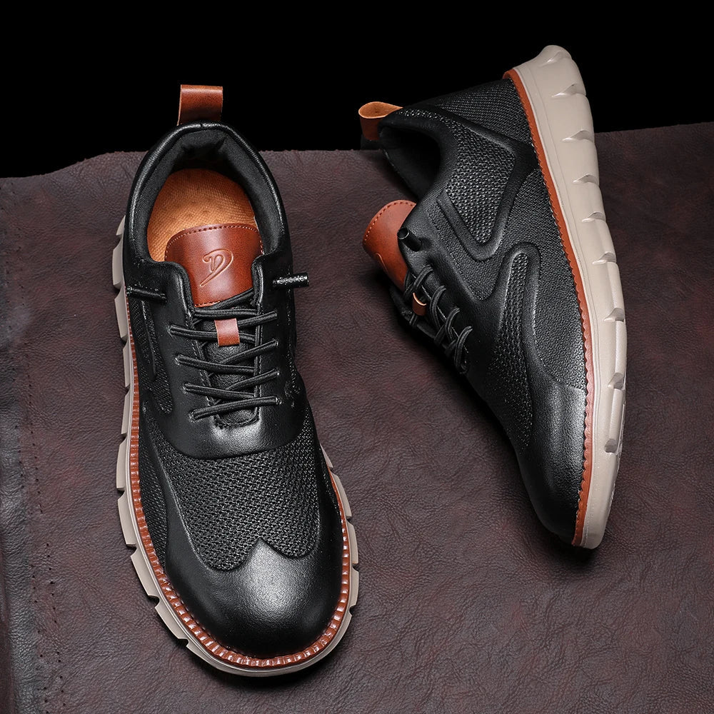 Caldwell Zapatillas de cuero