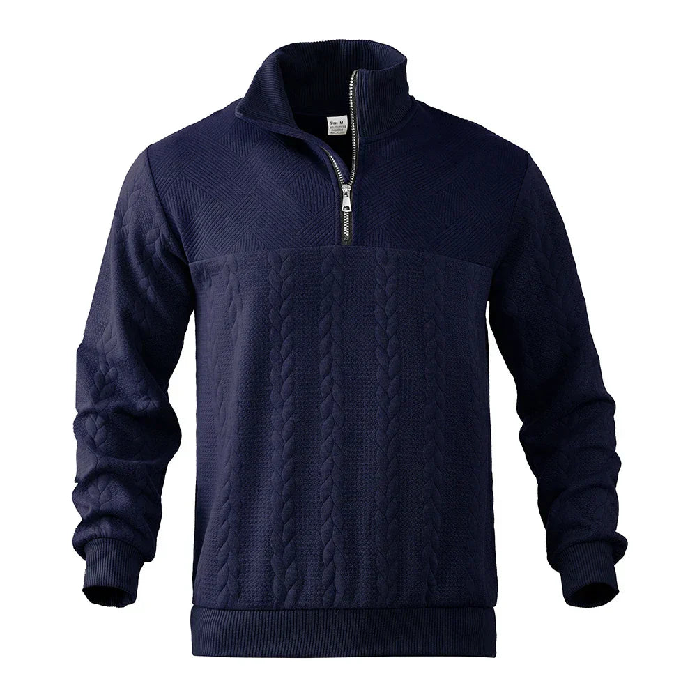 CAMDEN | SUDADERA PREMIUM CON CREMALLERA DE 1/4