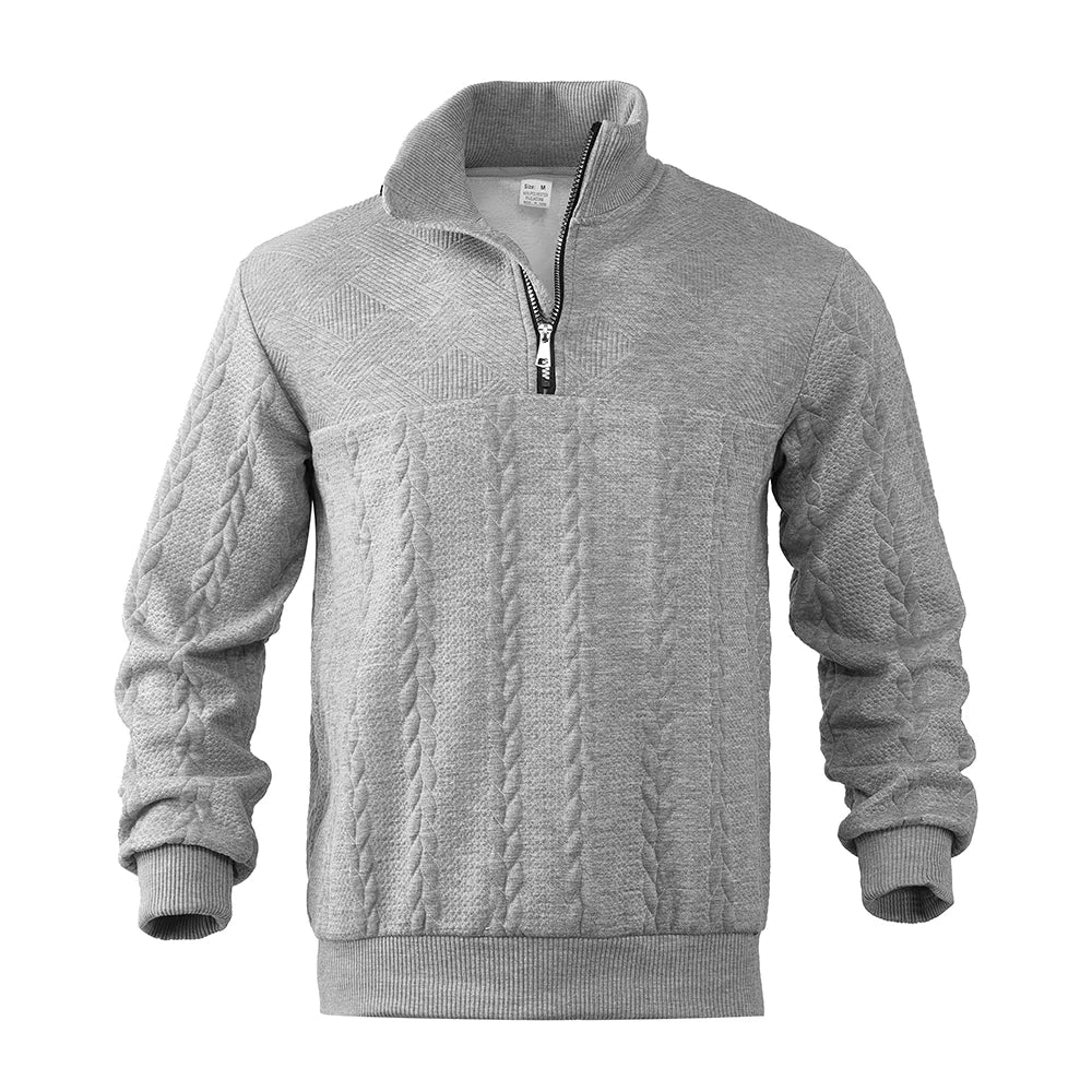 CAMDEN | SUDADERA PREMIUM CON CREMALLERA DE 1/4