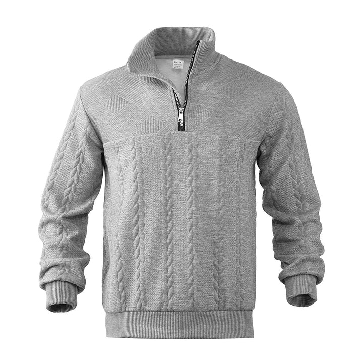 CAMDEN | SUDADERA PREMIUM CON CREMALLERA DE 1/4