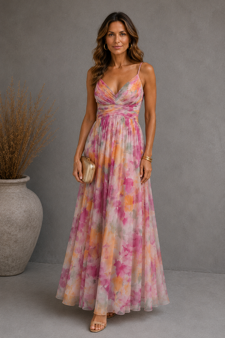 Isabella™ | Vestido Maxi Envolvente