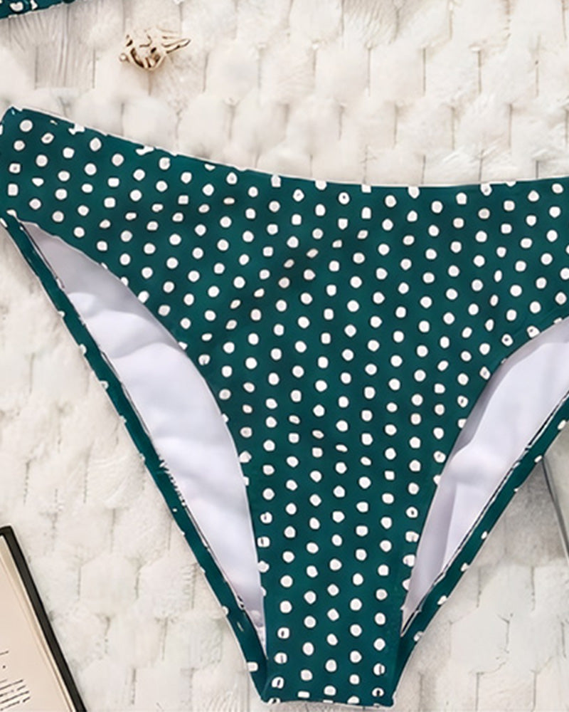 Bikini de tirantes a lunares